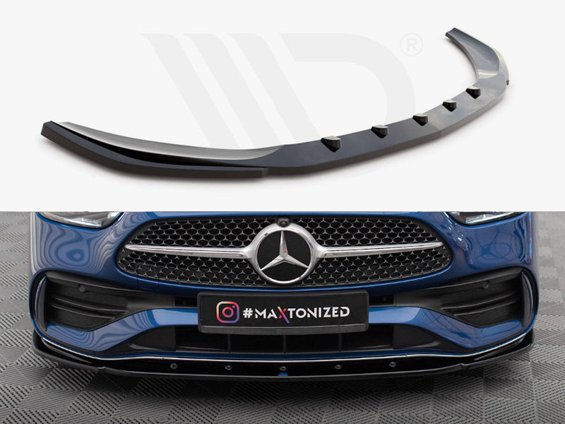Maxton Design - FRONT SPLITTER V.2 MERCEDES C AMG-LINE W206 / 43 AMG W206