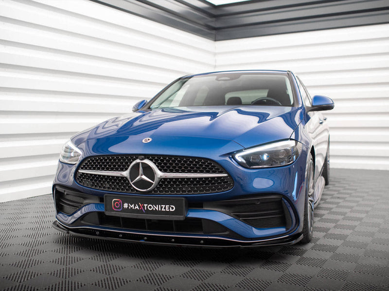 Maxton Design - FRONT SPLITTER V.2 MERCEDES C AMG-LINE W206 / 43 AMG W206