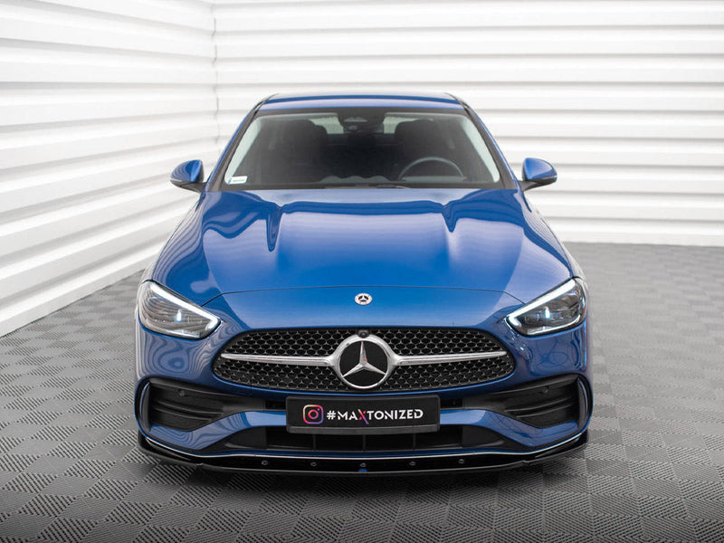 Maxton Design - FRONT SPLITTER V.2 MERCEDES C AMG-LINE W206 / 43 AMG W206