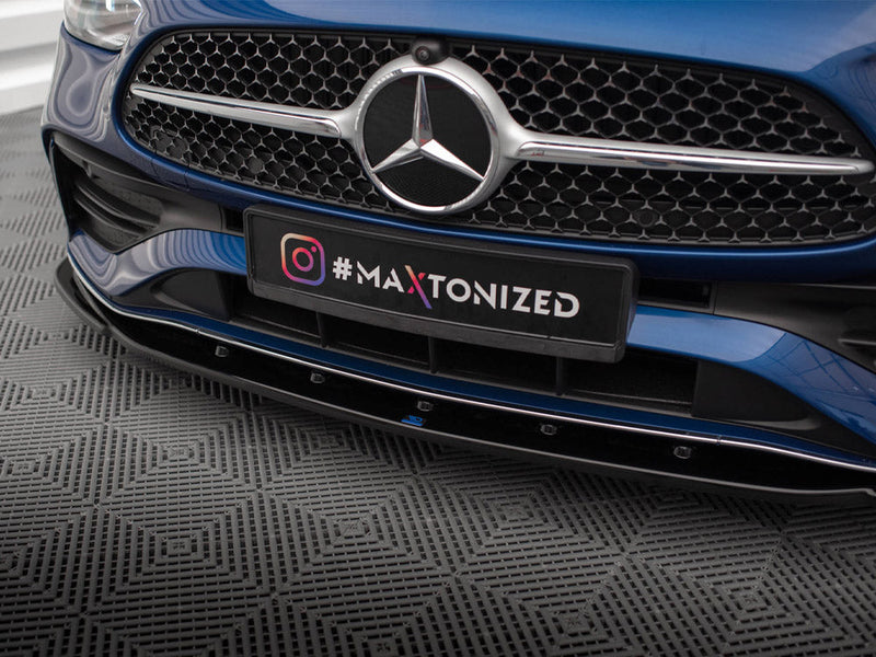 Maxton Design - FRONT SPLITTER V.2 MERCEDES C AMG-LINE W206 / 43 AMG W206