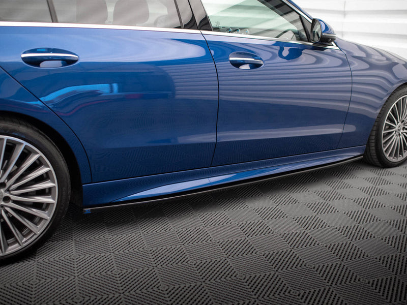 Maxton Design - SIDE SKIRTS DIFFUSERS MERCEDES C AMG-LINE W206  / 43 AMG W206