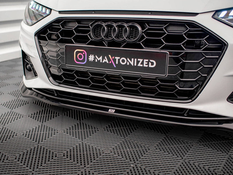 Maxton Design - FRONT SPLITTER V.2 AUDI A4 S-LINE / S4 B9 FACELIFT