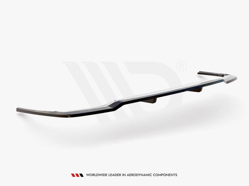 Maxton Design - CENTRAL REAR SPLITTER (VERTICAL BARS) AUDI A4 S-LINE B9 FACELIFT