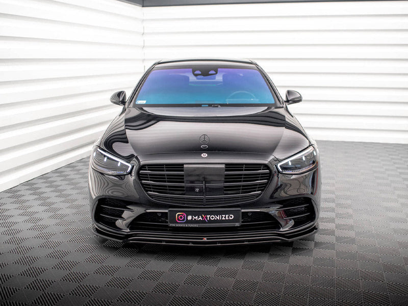 Maxton Design - FRONT SPLITTER MERCEDES S AMG-LINE W223