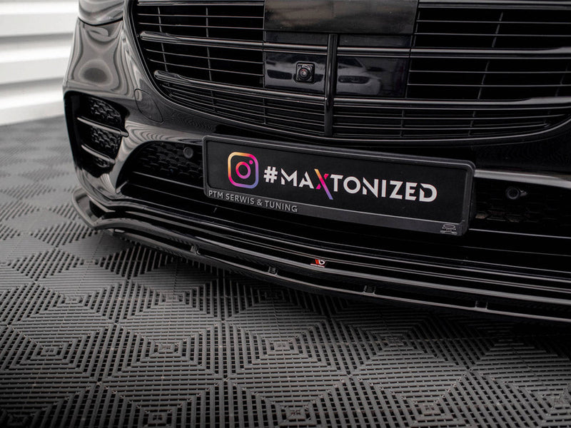 Maxton Design - FRONT SPLITTER MERCEDES S AMG-LINE W223