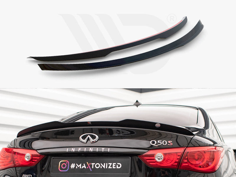 Maxton Design - SPOILER CAP INFINITI Q50 S MK1