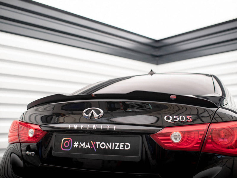 Maxton Design - SPOILER CAP INFINITI Q50 S MK1