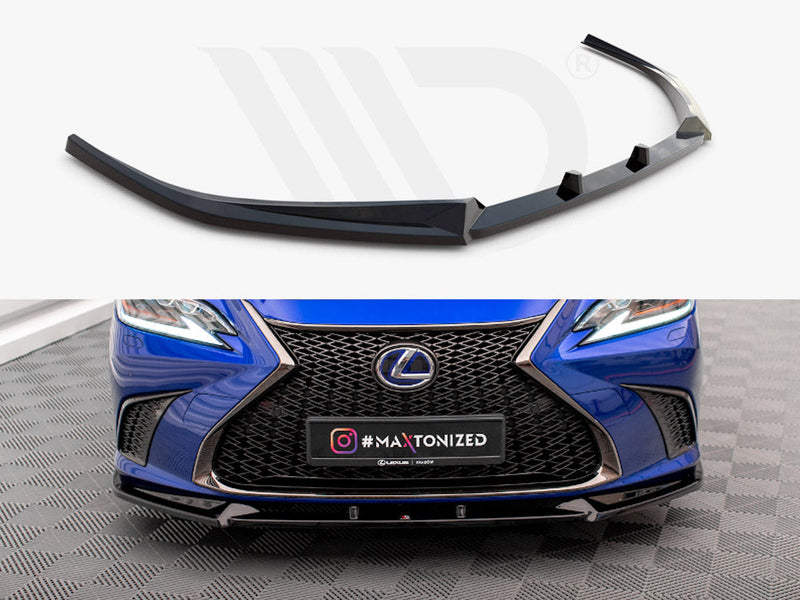 Maxton Design - FRONT SPLITTER V.2 LEXUS ES F SPORT MK7