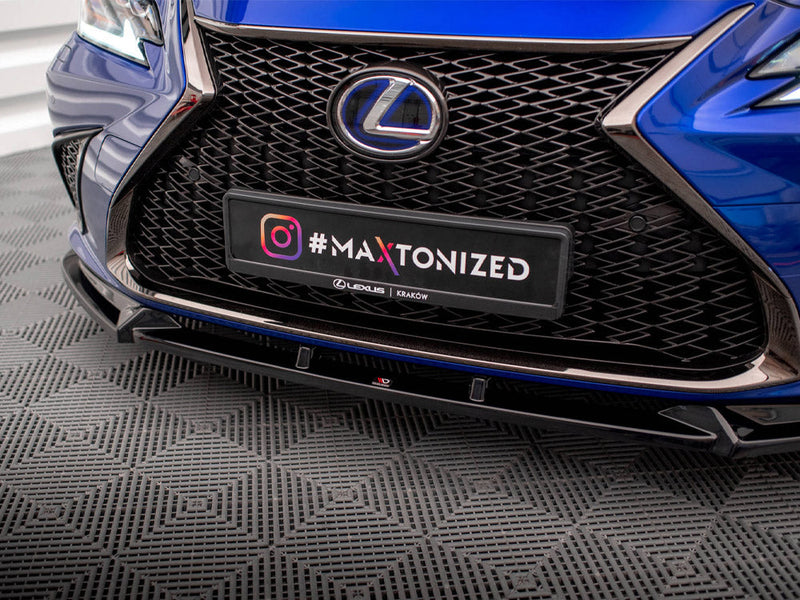 Maxton Design - FRONT SPLITTER V.2 LEXUS ES F SPORT MK7