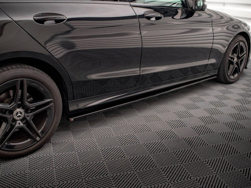Maxton Design - Side Skirts Diffusers Mercedes-Benz C43 / C AMG-Line Sedan / Estate W205 / S205 Facelift