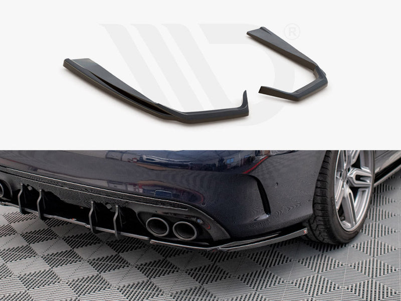 Maxton Design - Rear Side Splitters Mercedes-AMG C43 Sedan / Estate W205 / S205 Facelift