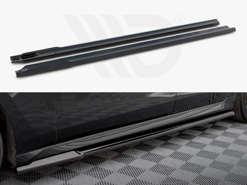 Maxton Design - Side Skirt Diffusers V.1 BMW 740d xDrive M-pack / 740i xDrive M-Pack G70