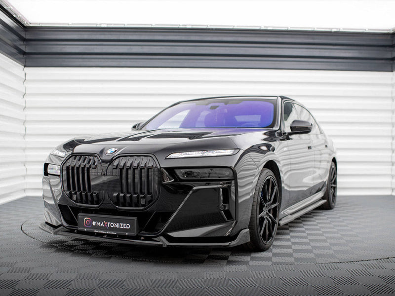Maxton Design - FRONT SPLITTER V.2 BMW 7 M-PACK / M760E G70