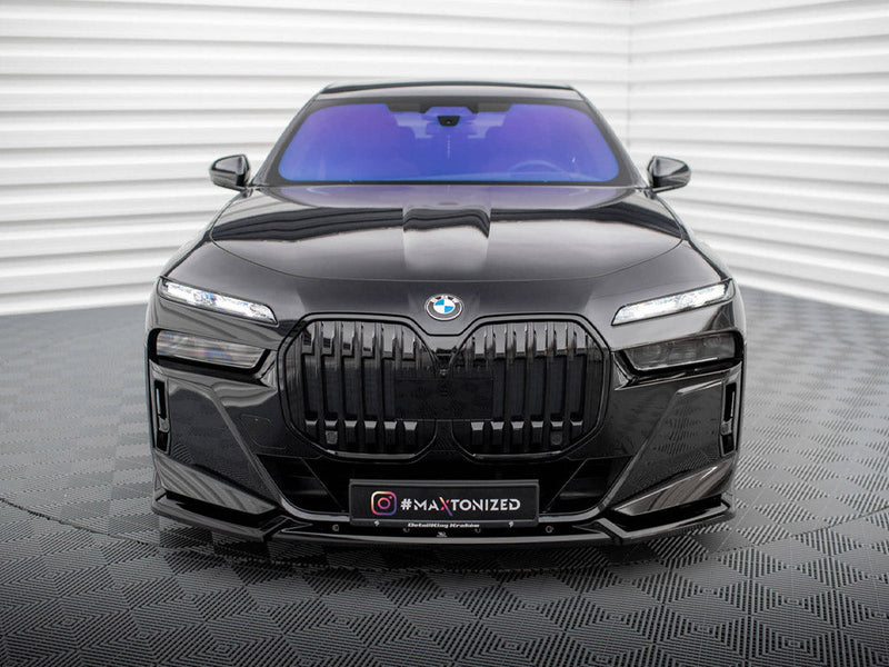 Maxton Design - FRONT SPLITTER V.2 BMW 7 M-PACK / M760E G70