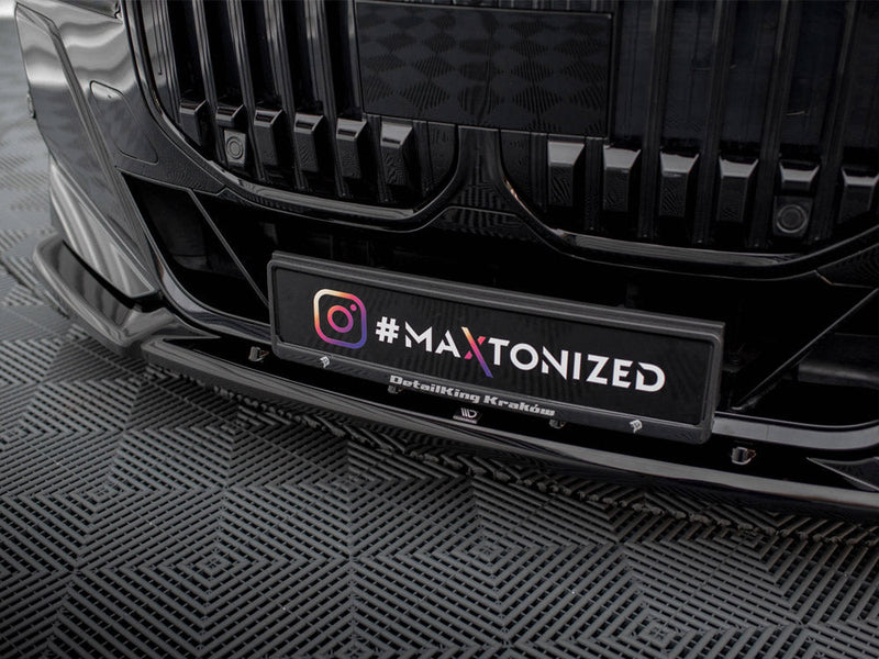 Maxton Design - FRONT SPLITTER V.2 BMW 7 M-PACK / M760E G70