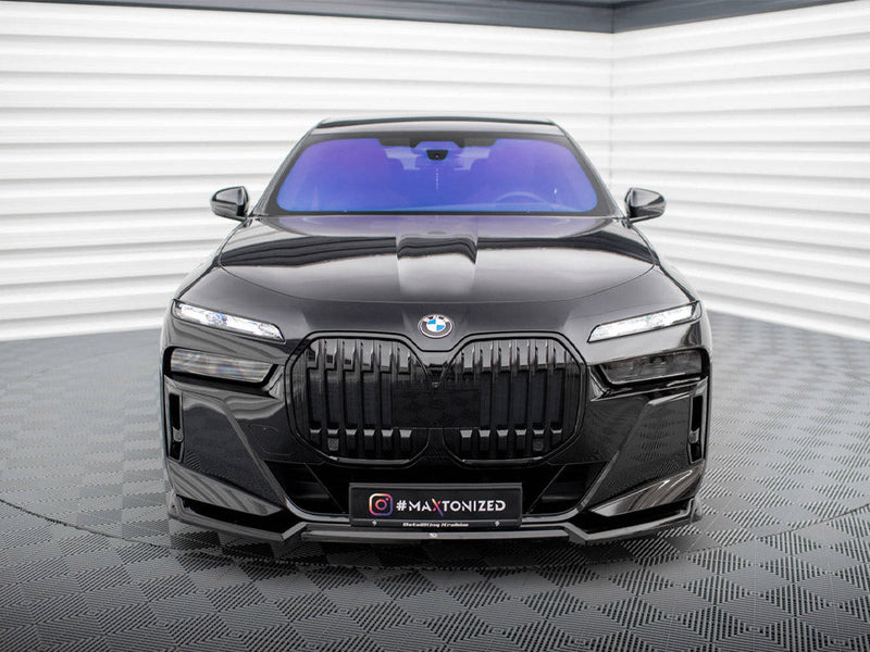 Maxton Design - FRONT SPLITTER V.3 BMW 7 M-PACK / M760E G70