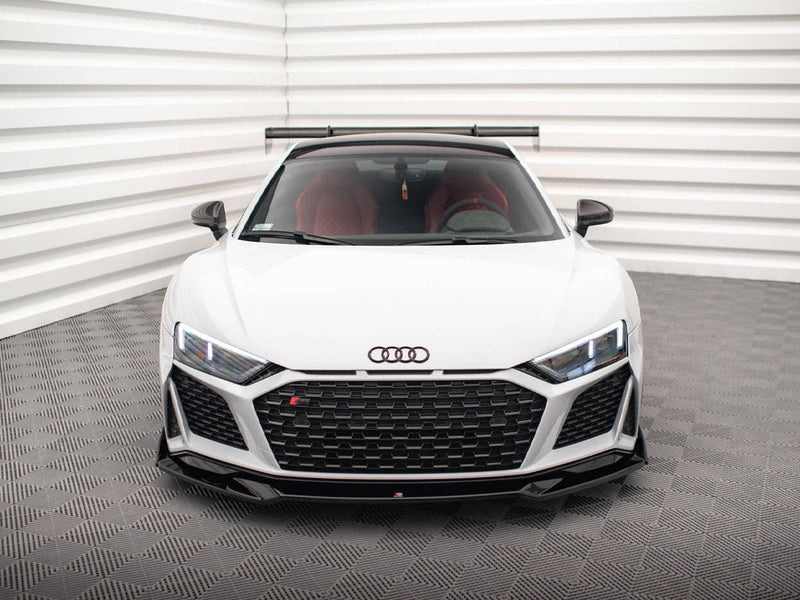 Maxton Design - FRONT SPLITTER V.3 + FLAPS AUDI R8 MK2 FACELIFT