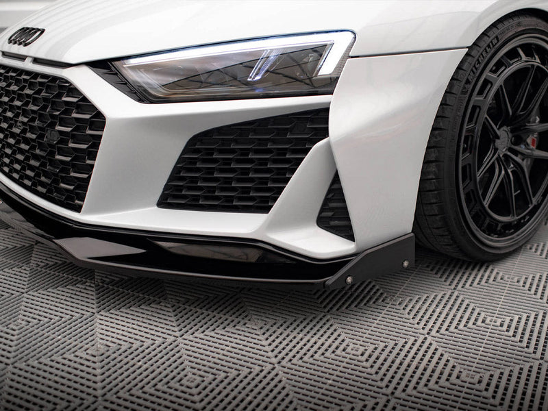 Maxton Design - FRONT SPLITTER V.3 + FLAPS AUDI R8 MK2 FACELIFT