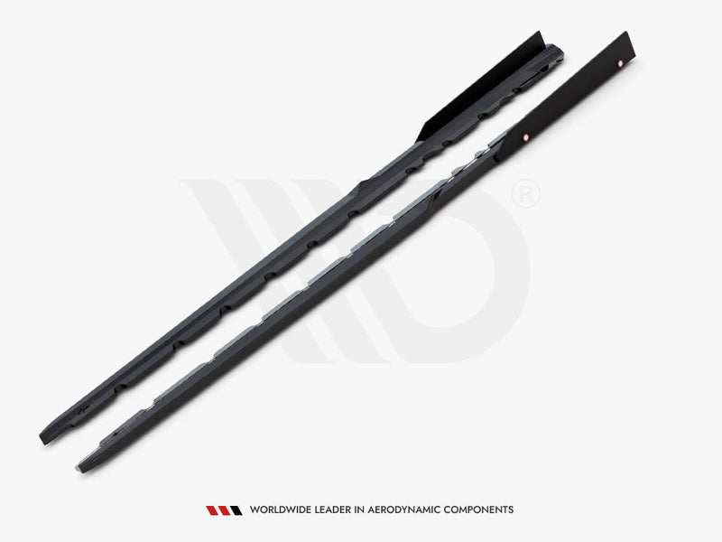Maxton Design - SIDE SKIRTS DIFFUSERS V.2 + FLAPS AUDI R8 MK2 FACELIFT