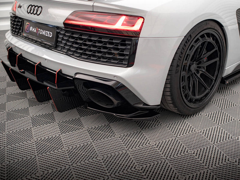 Maxton Design - REAR SIDE SPLITTERS AUDI R8 MK2 FACELIFT