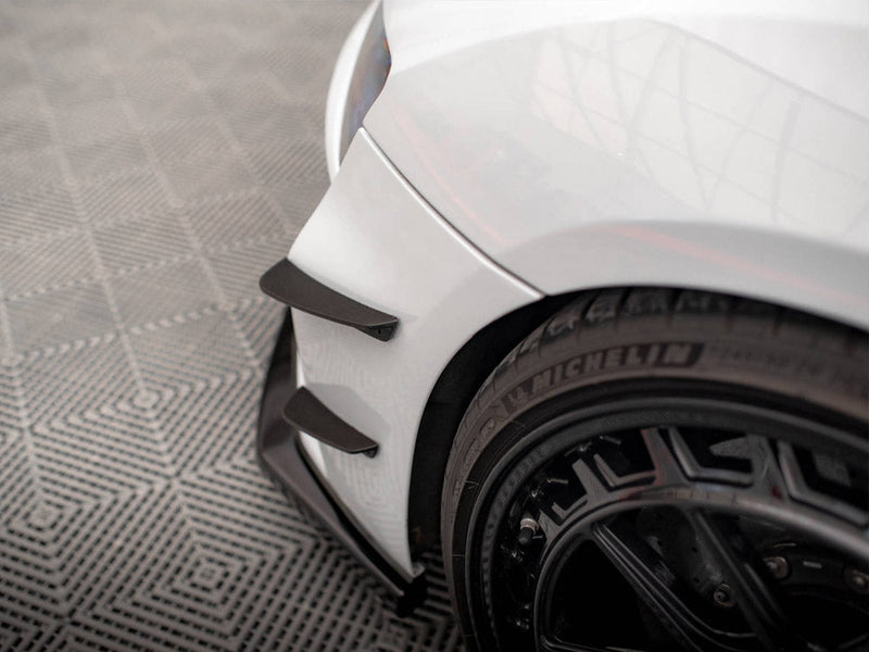 Maxton Design - FRONT BUMPER WINGS (CANARDS) AUDI R8 MK2 FACELIFT