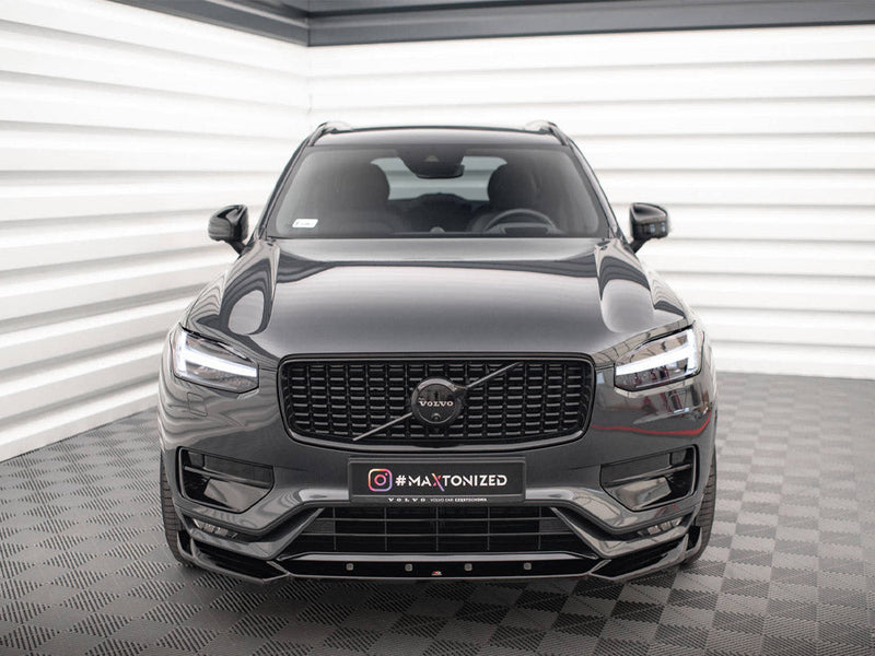 Maxton Design - FRONT SPLITTER V.1 VOLVO XC90 R-DESIGN MK2 FACELIFT