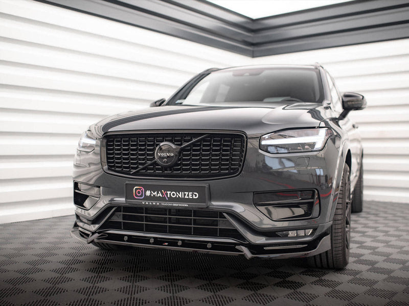 Maxton Design - FRONT SPLITTER V.2 VOLVO XC90 R-DESIGN MK2 FACELIFT