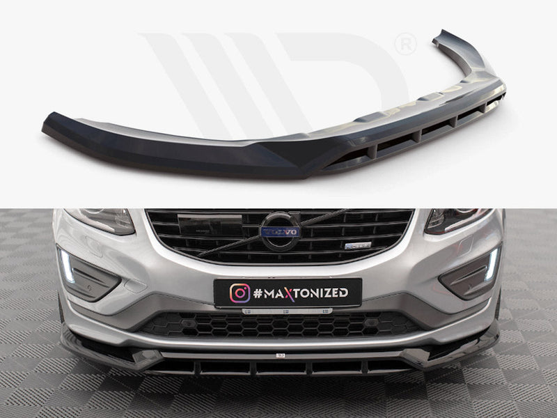 Maxton Design - FRONT SPLITTER VOLVO XC60 R-DESIGN MK1 FACELIFT