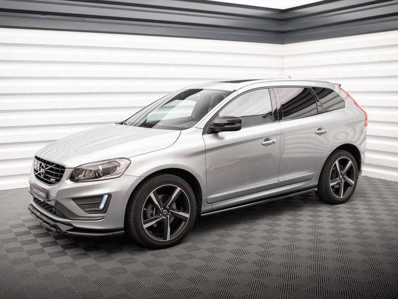 Maxton Design - SIDE SKIRTS DIFFUSERS VOLVO XC60 R-DESIGN MK1 FACELIFT