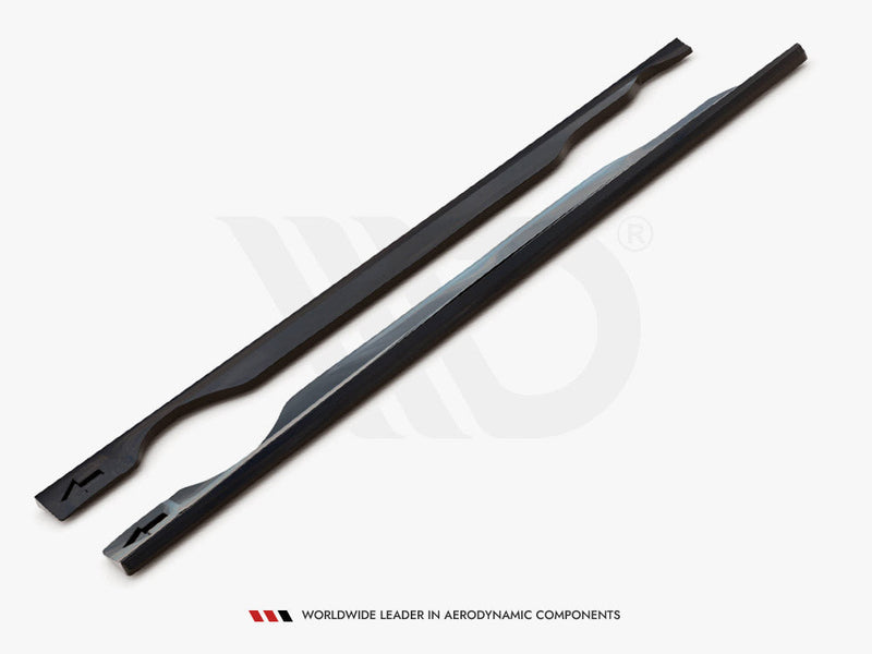 Maxton Design - SIDE SKIRTS DIFFUSERS VOLVO XC60 R-DESIGN MK1 FACELIFT