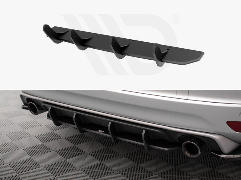 Maxton Design - STREET PRO REAR DIFFUSER VOLVO XC60 R-DESIGN MK1 FACELIFT