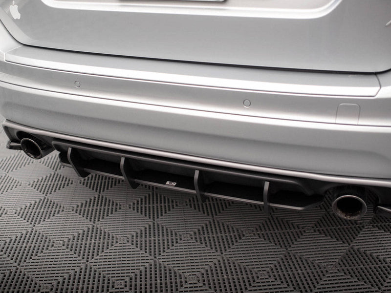Maxton Design - STREET PRO REAR DIFFUSER VOLVO XC60 R-DESIGN MK1 FACELIFT