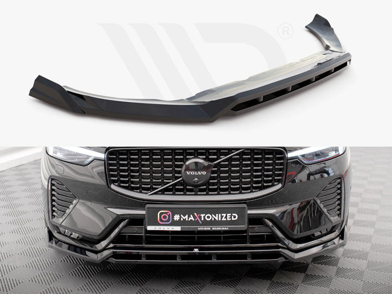 Maxton Design - FRONT SPLITTER VOLVO XC60 R-DESIGN MK2 FACELIFT
