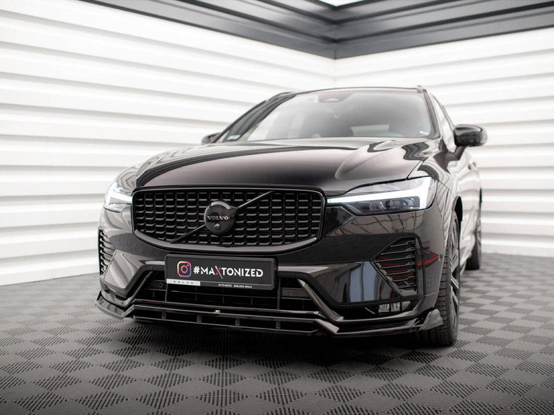 Maxton Design - FRONT SPLITTER VOLVO XC60 R-DESIGN MK2 FACELIFT
