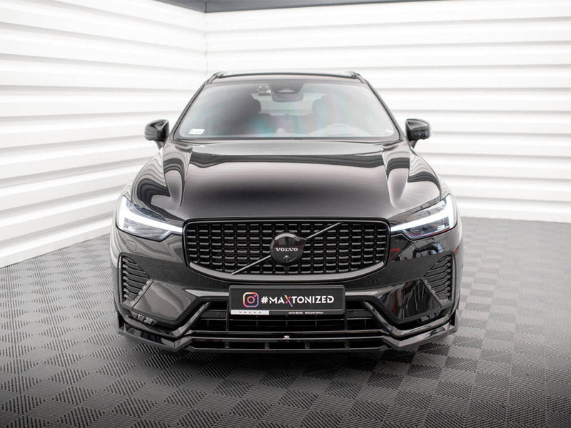 Maxton Design - FRONT SPLITTER VOLVO XC60 R-DESIGN MK2 FACELIFT