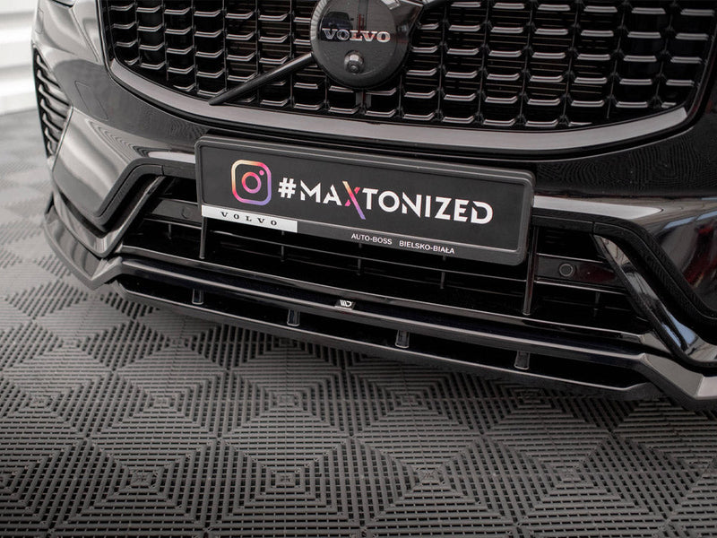 Maxton Design - FRONT SPLITTER VOLVO XC60 R-DESIGN MK2 FACELIFT