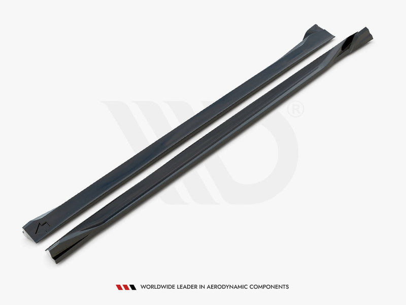 Maxton Design - SIDE SKIRTS DIFFUSERS VOLVO XC60 R-DESIGN MK2 FACELIFT