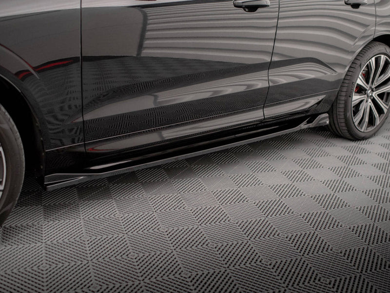 Maxton Design - SIDE SKIRTS DIFFUSERS VOLVO XC60 R-DESIGN MK2 FACELIFT