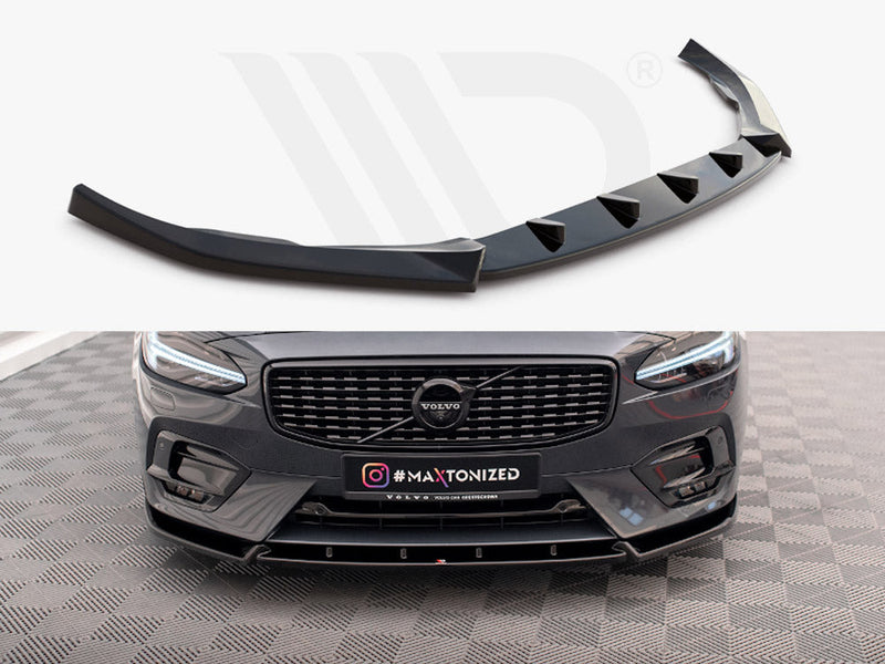 Maxton Design - FRONT SPLITTER VOLVO V90 / S90 R-DESIGN MK2