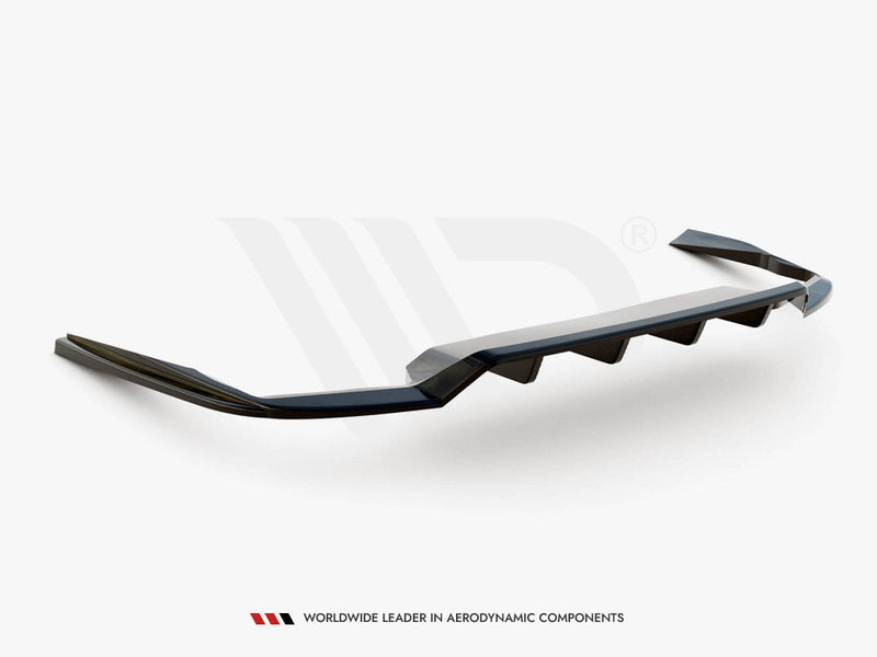 Maxton Design - Rear Splitter (Vertical Bars) Volvo V90 / S90 R-Design Mk2