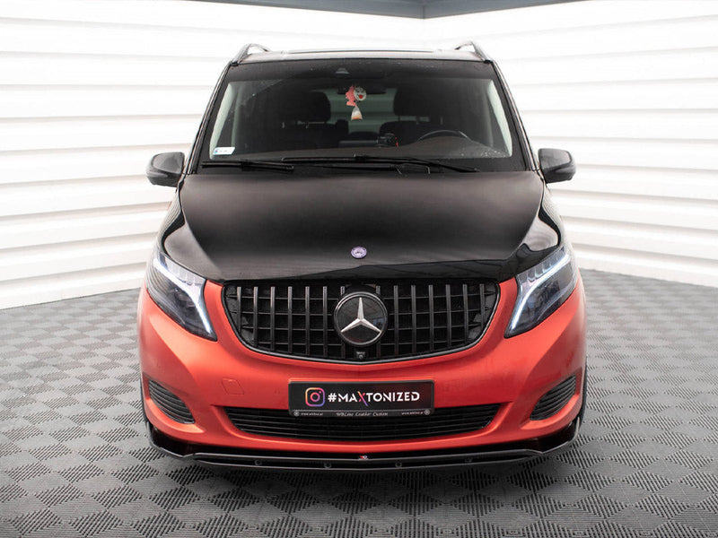 Maxton Design - FRONT SPLITTER V.4 MERCEDES V-CLASS W447
