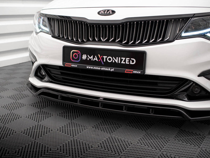Maxton Design - FRONT SPLITTER V.1 KIA OPTIMA MK4 FACELIFT