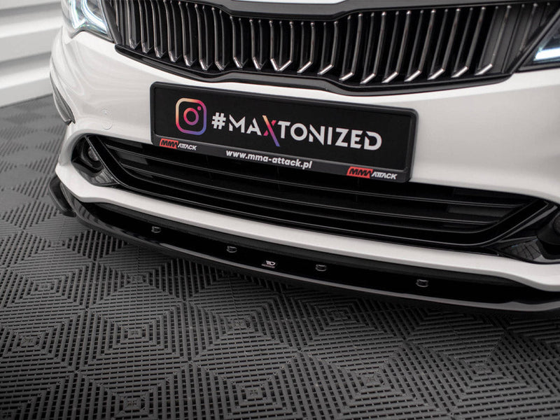 Maxton Design - FRONT SPLITTER V.2 KIA OPTIMA MK4 FACELIFT