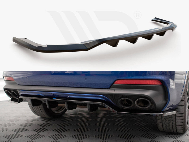 Maxton Design - CENTRAL REAR SPLITTER (VERTICAL BARS) MASERATI LEVANTE GTS MK1