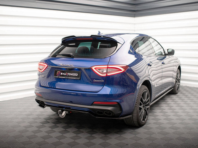 Maxton Design - CENTRAL REAR SPLITTER (VERTICAL BARS) MASERATI LEVANTE GTS MK1