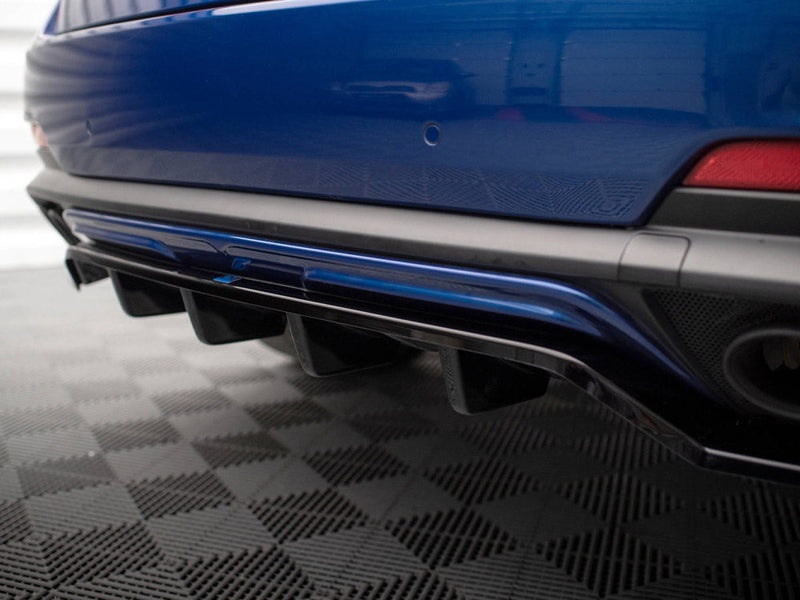 Maxton Design - CENTRAL REAR SPLITTER (VERTICAL BARS) MASERATI LEVANTE GTS MK1