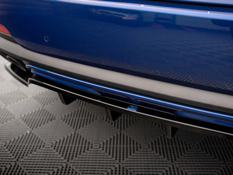 Maxton Design - CENTRAL REAR SPLITTER (VERTICAL BARS) MASERATI LEVANTE GTS MK1