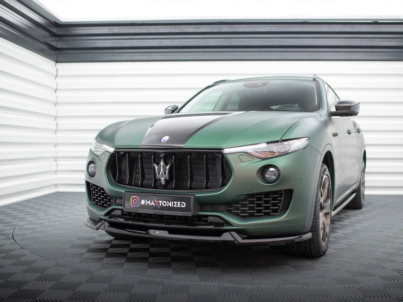 Maxton Design - FRONT SPLITTER V.1 MASERATI LEVANTE MK1