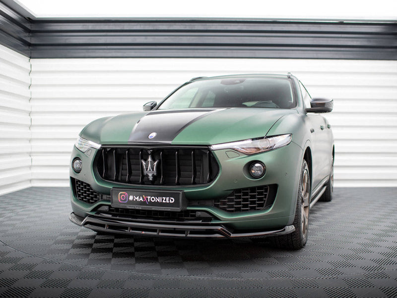 Maxton Design - FRONT SPLITTER V.2 MASERATI LEVANTE MK1