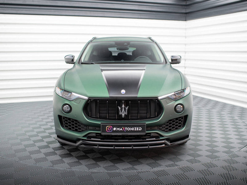 Maxton Design - FRONT SPLITTER V.2 MASERATI LEVANTE MK1
